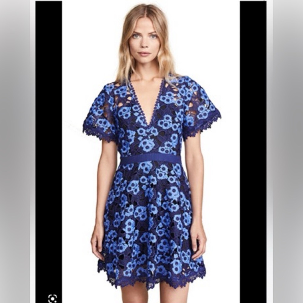 La Maison Talulah Lace Mini Dress